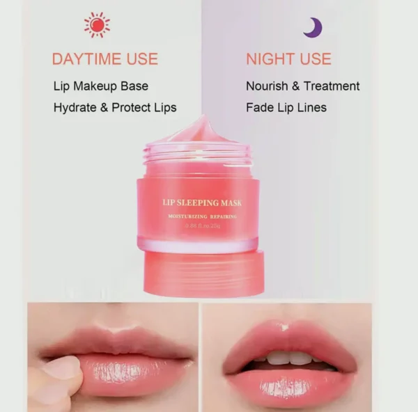 Moisturizing Lip Mask, Stops Dry & Chapped Lips