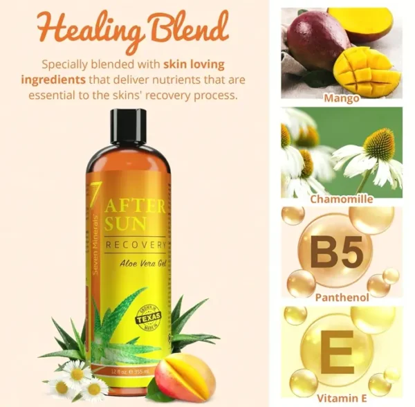 NEW Recovery After Sun Gel with Aloe Vera - Instant Help