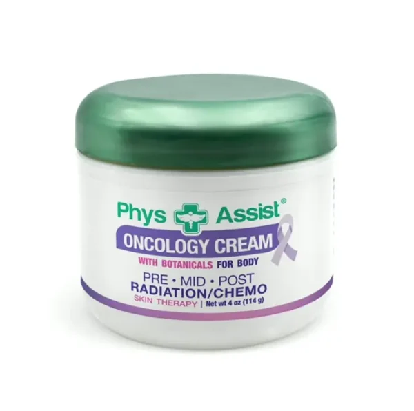PhysAssist - Oncology Cream with Herbal Extracts, 4 oz, Soothing and Hydrating for Stressed Skin