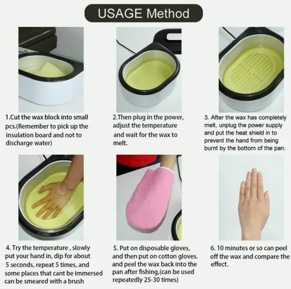 Wax Machine for Hand and Foot - Digital Heater