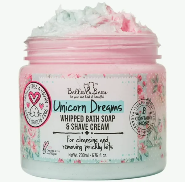 Bella & Bear Unicorn Bath Soap, Cruelty-Free, 6.7oz